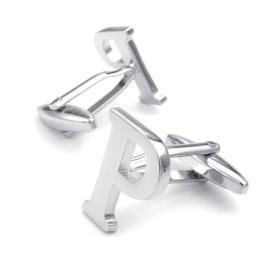 Gemelos de su inicial para hombre Gemelos de su inicial para hombre