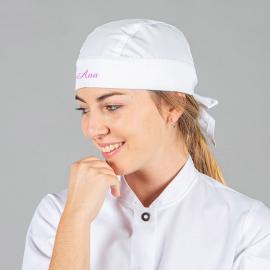 Gorro de cocinero BIO bordado Gorro de cocinero BIO bordado