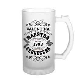 Jarra de cerveza personalizada 'Cervecero' Jarra de cerveza personalizada 'Cervecero'