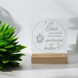 Lámpara LED Personalizada 'Brillar'  Lámpara LED Personalizada 'Brillar'