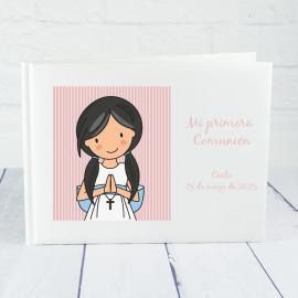 Libro de firmas personalizado Comunión 'Niña' Libro de firmas personalizado Comunión 'Niña'