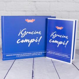 Libro ¡Gracias compi! con tarjeta personalizada Libro ¡Gracias compi! con tarjeta personalizada