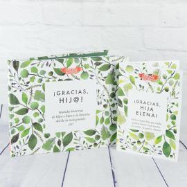 Libro ¡Gracias, hij@! con tarjeta personalizada Libro ¡Gracias, hij@! con tarjeta personalizada