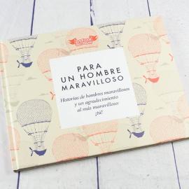 Libro 'Para un hombre maravilloso' Libro 'Para un hombre maravilloso'