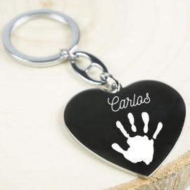 Llavero corazón personalizado 'Huella' Llavero corazón personalizado 'Huella'