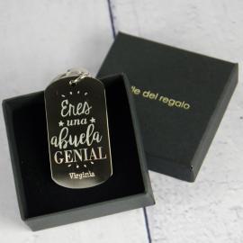 Llavero personalizado Eres una abuela genial Llavero personalizado Eres una abuela genial