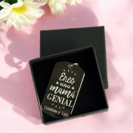 Llavero personalizado Eres una mamá genial Llavero personalizado Eres una mamá genial