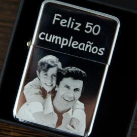 Mechero grabado cumpleaños Mechero grabado cumpleaños