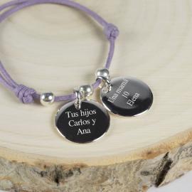 Pulsera medalla personalizada Pulsera medalla personalizada