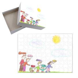 Puzzle personalizado con el dibujo de tu hijo Puzzle personalizado con el dibujo de tu hijo