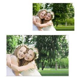 Puzzle personalizado con tu foto caricaturizada  Puzzle personalizado con tu foto caricaturizada