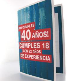 Tarjeta de cumpleaños divertida Tarjeta de cumpleaños divertida