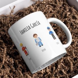 Taza familias personalizado Taza familias personalizado