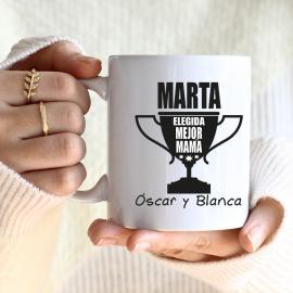 Taza personalizada para la mejor madre Taza personalizada para la mejor madre