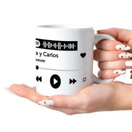 Taza personalizada Spotify Taza personalizada Spotify