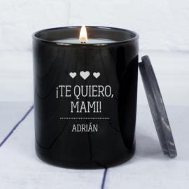 Vela grabada Te quiero mami Vela grabada Te quiero mami
