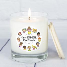 Vela personalizada divertida para profe Vela personalizada divertida para profe