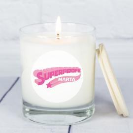 Vela personalizada 'Súperprofe' Vela personalizada 'Súperprofe'