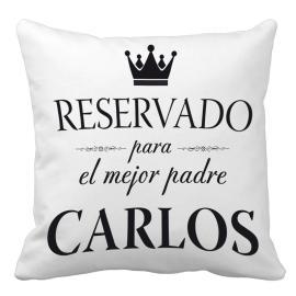 Cojín personalizado Reservado Cojín personalizado Reservado