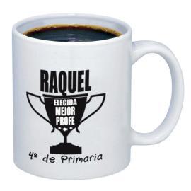 Taza personalizada para el mejor profe Taza personalizada para el mejor profe