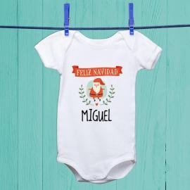 Body bebé personalizado ¡Feliz Navidad! Body bebé personalizado ¡Feliz Navidad!