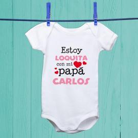 Body personalizado estoy loquita Body personalizado estoy loquita
