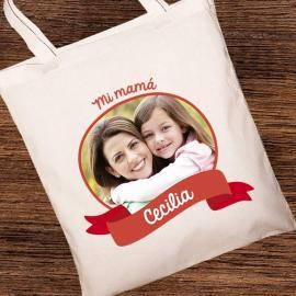 Bolsa tote personalizada con foto Bolsa tote personalizada con foto