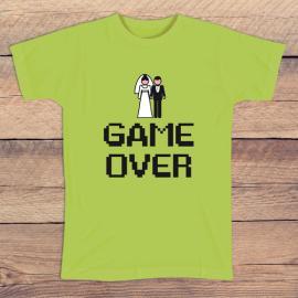 Camiseta despedida de solteros Game over Camiseta despedida de solteros Game over
