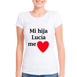 Camiseta me quiere personalizada Camiseta me quiere personalizada