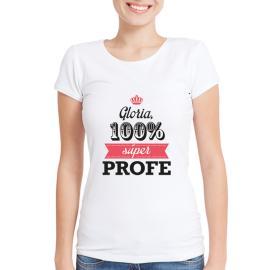Camiseta personalizada 100% SuperProfe Camiseta personalizada 100% SuperProfe