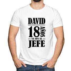 Camiseta personalizada 18 años Camiseta personalizada 18 años
