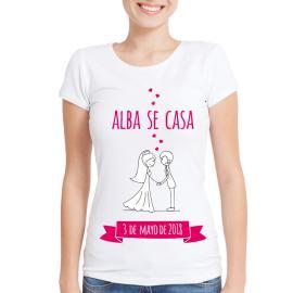Camiseta personalizada despedida de solteras Camiseta personalizada despedida de solteras