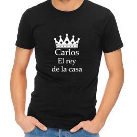 Camiseta personalizada 'El rey de la casa' Camiseta personalizada 'El rey de la casa'