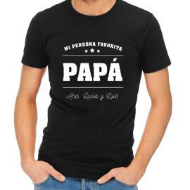 Camiseta personalizada Mi persona favorita Camiseta personalizada Mi persona favorita