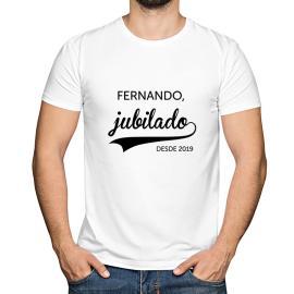 Camiseta personalizada para jubilado Camiseta personalizada para jubilado