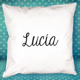 Cojín personalizado con nombre Cojín personalizado con nombre