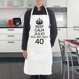 Delantal personalizado Keep Calm Delantal personalizado Keep Calm