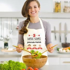 Delantal razones para ser mamá Delantal razones para ser mamá