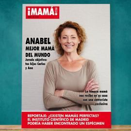 Falsa portada de revista para mamá Falsa portada de revista para mamá