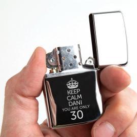 Mechero Zippo personalizado Keep Calm Mechero Zippo personalizado Keep Calm