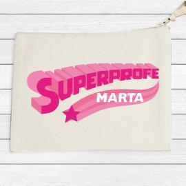 Neceser BIO personalizado 'Superprofe' Neceser BIO personalizado 'Superprofe'