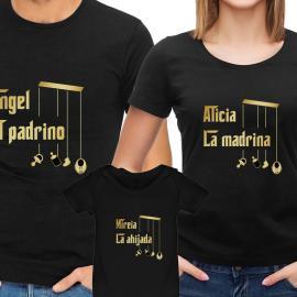 Pack camisetas personalizadas 'El padrino' Pack camisetas personalizadas 'El padrino'
