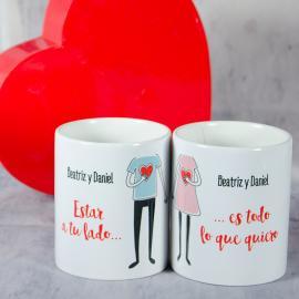 Pack de tazas personalizadas juntos Pack de tazas personalizadas juntos
