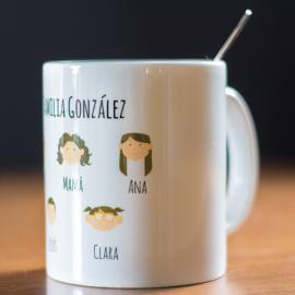 Taza familia personalizado Taza familia personalizado