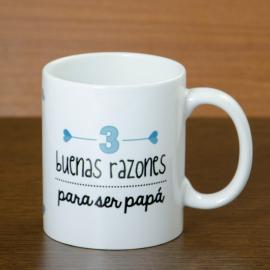 Taza razones para ser papá Taza razones para ser papá
