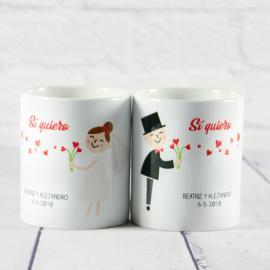Tazas ¡Si quiero! personalizada Tazas ¡Si quiero! personalizada