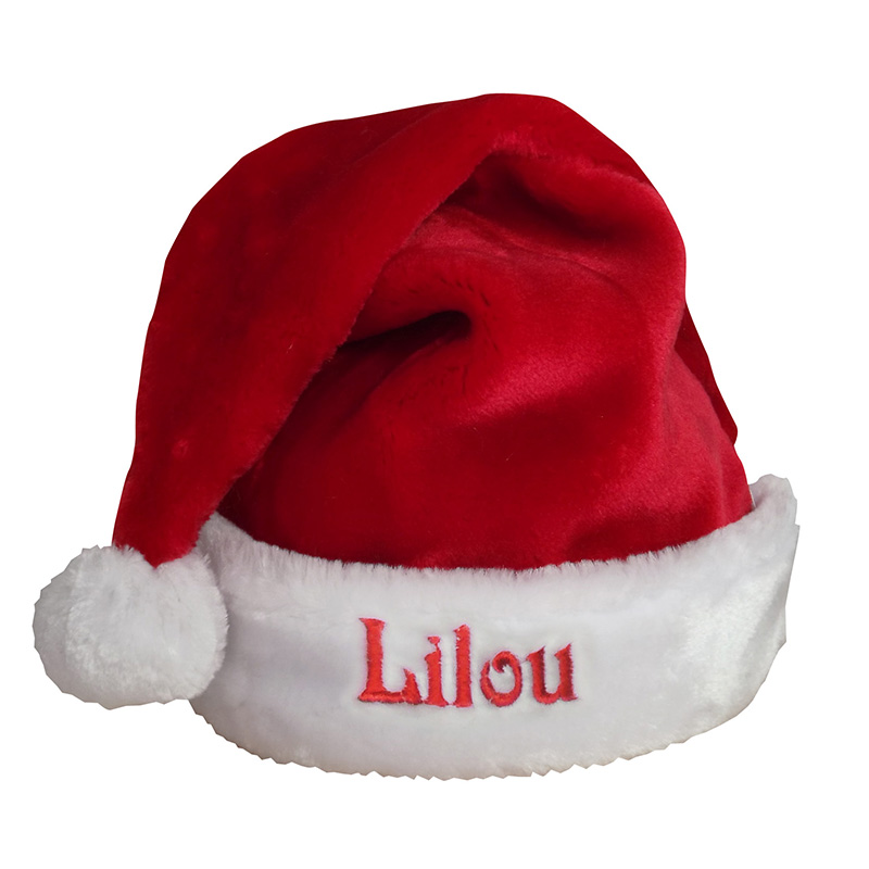 Regalos personalizados: Dise&ntilde;o y decoraci&oacute;n: Gorro de Pap&aacute; N&ouml;el bordado