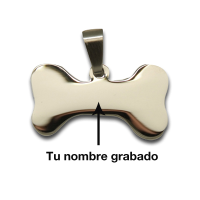 Regalos personalizados: Regalos con nombre: Placa identificativa para perro