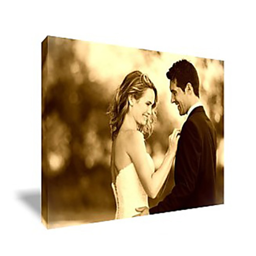 Regalos personalizados: Diseño y decoración: Foto sobre lienzo especial boda