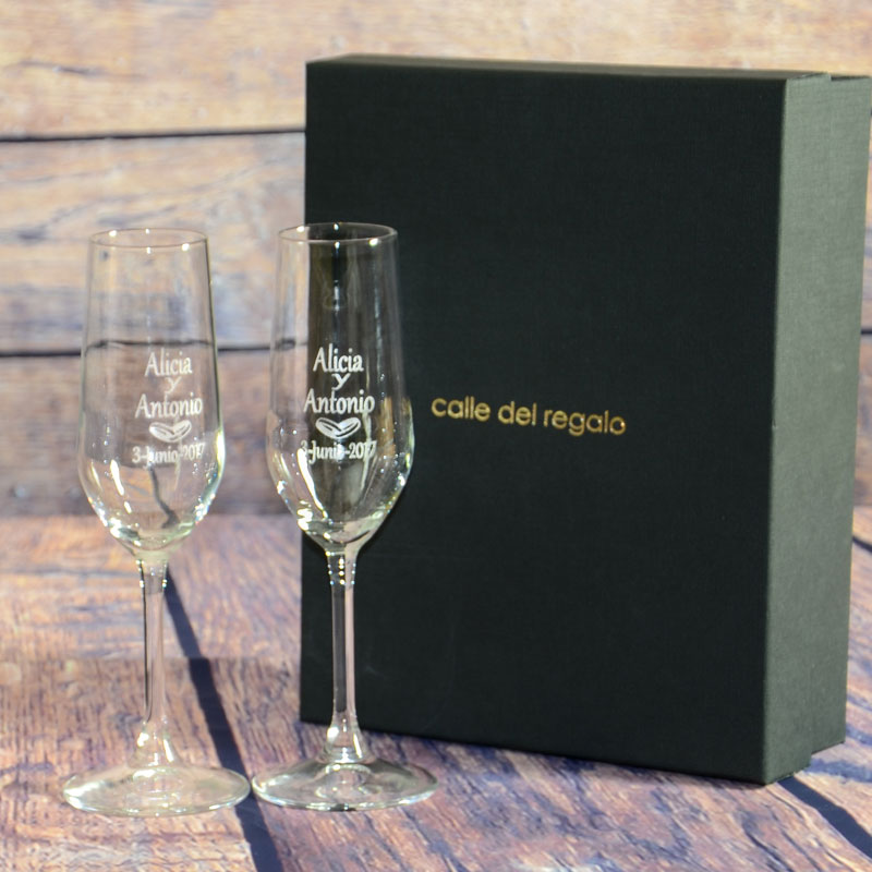 Copas De Cava Personalizadas Boda Copas de cava para parejas
